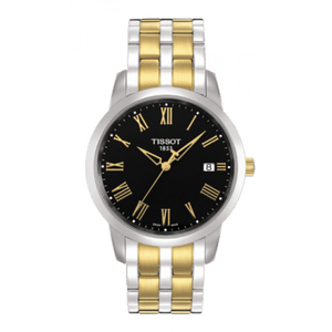 Buy Shop Tissot T Classic Dream Black Dial Two Tone Steel Strap Watch for Men - T033.410.22.053.01 USA Online