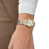 Buy Shop Tissot T Classic Dream Lady Silver Dial Two Tone Steel Strap Watch for Women - T129.210.22.031.00 USA Online
