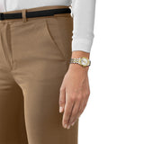 Buy Shop Tissot T Classic Dream Lady Silver Dial Two Tone Steel Strap Watch for Women - T129.210.22.031.00 USA Online