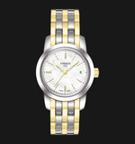 Buy Shop Tissot T Classic Dream Mother of Pearl Dial Two Tone Steel Strap Watch For Women - T033.210.22.111.00 USA Online