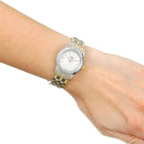 Buy Shop Tissot T Classic Dream Mother of Pearl Dial Two Tone Steel Strap Watch For Women - T033.210.22.111.00 USA Online