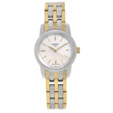 Buy Shop Tissot T Classic Dream Mother of Pearl Dial Two Tone Steel Strap Watch For Women - T033.210.22.111.00 USA Online
