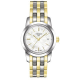 Buy Shop Tissot T Classic Dream Mother of Pearl Dial Two Tone Steel Strap Watch For Women - T033.210.22.111.00 USA Online