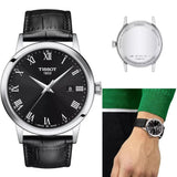 Buy Shop Tissot T Classic Dream Quartz Black Dial Black Leather Strap Watch for Men - T129.410.16.053.00 USA Online