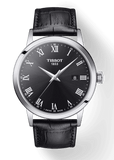 Buy Shop Tissot T Classic Dream Quartz Black Dial Black Leather Strap Watch for Men - T129.410.16.053.00 USA Online