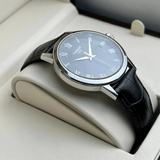 Tissot T Classic Dream Quartz Black Dial Black Leather Strap Watch for Men - T129.410.16.053.00