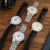 Buy Shop Tissot T Classic Dream Quartz White Dial Brown Leather Strap Watch for Men - T129.410.16.013.00 USA Online