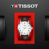 Buy Shop Tissot T Classic Dream Quartz White Dial Brown Leather Strap Watch for Men - T129.410.16.013.00 USA Online