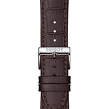Buy Shop Tissot T Classic Dream Quartz White Dial Brown Leather Strap Watch for Men - T129.410.16.013.00 USA Online