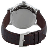 Buy Shop Tissot T Classic Dream Quartz White Dial Brown Leather Strap Watch for Men - T129.410.16.013.00 USA Online