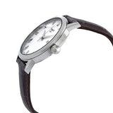 Buy Shop Tissot T Classic Dream Quartz White Dial Brown Leather Strap Watch for Men - T129.410.16.013.00 USA Online