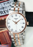 Buy Shop Tissot T Classic Dream Quartz White Dial Two Tone Steel Strap Watch for Men - T129.410.22.013.00 USA Online