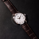 Buy Shop Tissot T Classic Dream White Dial Brown Leather Strap Watch for Men - T033.410.16.013.01 USA Online