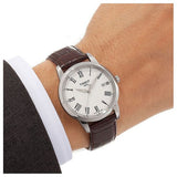 Buy Shop Tissot T Classic Dream White Dial Brown Leather Strap Watch for Men - T033.410.16.013.01 USA Online