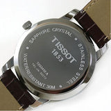 Buy Shop Tissot T Classic Dream White Dial Brown Leather Strap Watch for Men - T033.410.16.013.01 USA Online