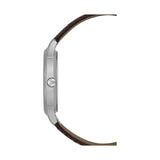 Buy Shop Tissot T Classic Dream White Dial Brown Leather Strap Watch for Men - T033.410.16.013.01 USA Online