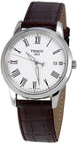 Buy Shop Tissot T Classic Dream White Dial Brown Leather Strap Watch for Men - T033.410.16.013.01 USA Online