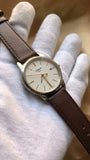 Buy Shop Tissot T Classic Dream White Dial Brown Leather Strap Watch for Men - T033.410.26.011.01 USA Online