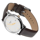 Buy Shop Tissot T Classic Dream White Dial Brown Leather Strap Watch for Men - T033.410.26.011.01 USA Online
