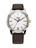 Buy Shop Tissot T Classic Dream White Dial Brown Leather Strap Watch for Men - T033.410.26.011.01 USA Online