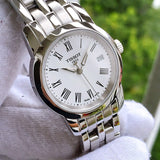 Buy Shop Tissot T Classic Dream White Dial Silver Steel Strap Watch For Men - T033.210.11.013.00 USA Online