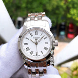 Buy Shop Tissot T Classic Dream White Dial Silver Steel Strap Watch For Men - T033.210.11.013.00 USA Online