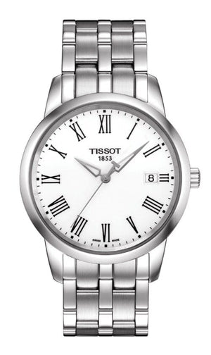 Buy Shop Tissot T Classic Dream White Dial Silver Steel Strap Watch For Men - T033.210.11.013.00 USA Online