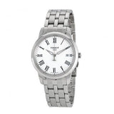 Buy Shop Tissot T Classic Dream White Dial Silver Steel Strap Watch for Men - T033.410.11.013.01 USA Online