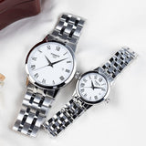 Buy Shop Tissot T Classic Dream White Dial Silver Steel Strap Watch For Men - T129.410.11.013.00 USA Online