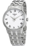 Buy Shop Tissot T Classic Dream White Dial Silver Steel Strap Watch For Men - T129.410.11.013.00 USA Online