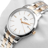 Buy Shop Tissot T Classic Dream White Dial Two Tone Steel Strap Watch for Men - T033.410.22.011.01 USA Online