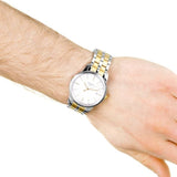 Buy Shop Tissot T Classic Dream White Dial Two Tone Steel Strap Watch for Men - T033.410.22.011.01 USA Online