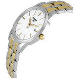 Buy Shop Tissot T Classic Dream White Dial Two Tone Steel Strap Watch for Men - T033.410.22.011.01 USA Online