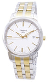 Buy Shop Tissot T Classic Dream White Dial Two Tone Steel Strap Watch for Men - T033.410.22.011.01 USA Online