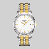 Buy Shop Tissot T Classic Dream White Dial Two Tone Steel Strap Watch for Men - T033.410.22.011.01 USA Online