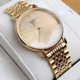 Buy Shop Tissot T Classic Everytime Desire Small Gold Dial Gold Mesh Bracelet Watch For Women - T109.210.33.021.00 USA Online