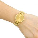 Buy Shop Tissot T Classic Everytime Desire Small Gold Dial Gold Mesh Bracelet Watch For Women - T109.210.33.021.00 USA Online