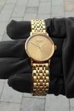 Buy Shop Tissot T Classic Everytime Desire Small Gold Dial Gold Mesh Bracelet Watch For Women - T109.210.33.021.00 USA Online