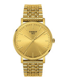 Buy Shop Tissot T Classic Everytime Desire Small Gold Dial Gold Mesh Bracelet Watch For Women - T109.210.33.021.00 USA Online