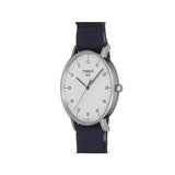 Buy Shop Tissot T Classic Everytime Large White Dial Blue NATO Strap Watch For Men - T109.610.17.037.00 USA Online
