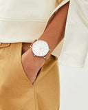 Buy Shop Tissot T Classic Everytime Large White Dial Brown Leather Strap Watch For Men - T109.610.16.037.00 USA Online