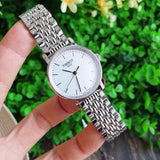 Buy Shop Tissot T Classic Everytime Large White Dial Silver Steel Strap Watch for Men - T109.610.11.031.00 USA Online