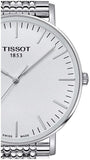 Buy Shop Tissot T Classic Everytime Large White Dial Silver Steel Strap Watch for Men - T109.610.11.031.00 USA Online