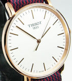 Buy Shop Tissot T Classic Everytime Medium White Dial Two Tone NATO Strap Watch for Men - T109.410.38.031.00 USA Online