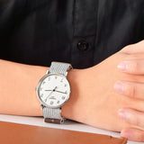 Buy Shop Tissot T Classic Everytime Medium White Dial Two Tone NATO Strap Watch for Women - T109.410.18.032.00 USA Online