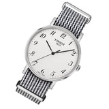 Buy Shop Tissot T Classic Everytime Medium White Dial Two Tone NATO Strap Watch for Women - T109.410.18.032.00 USA Online
