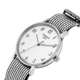 Buy Shop Tissot T Classic Everytime Medium White Dial Two Tone NATO Strap Watch for Women - T109.410.18.032.00 USA Online