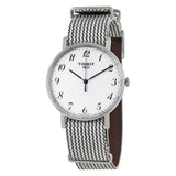 Buy Shop Tissot T Classic Everytime Medium White Dial Two Tone NATO Strap Watch for Women - T109.410.18.032.00 USA Online