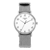 Buy Shop Tissot T Classic Everytime Medium White Dial Two Tone NATO Strap Watch for Women - T109.410.18.032.00 USA Online