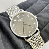Buy Shop Tissot T Classic Everytime Quartz Black Dial Silver Steel Strap Watch for Men - T109.410.11.072.00 USA Online
